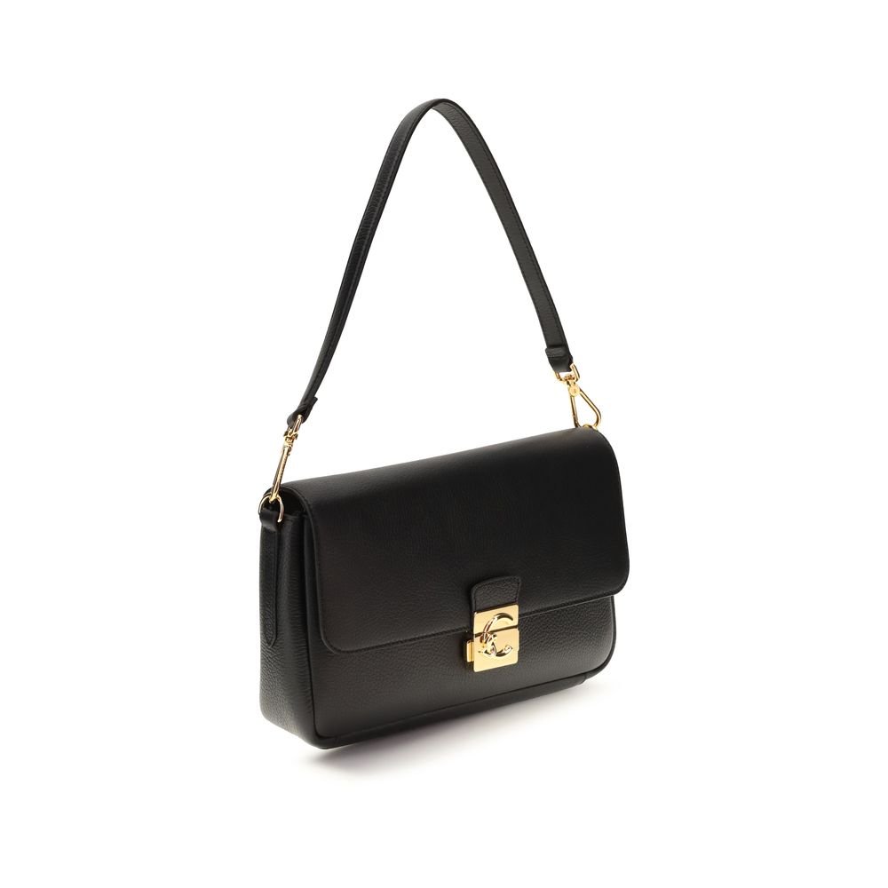 Coccinelle Black Calf Leather Bos Taurus Shoulder Bag - Image 2