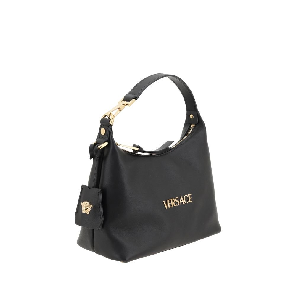 Versace Black Calf Leather Bos Taurus Handbag - Image 2