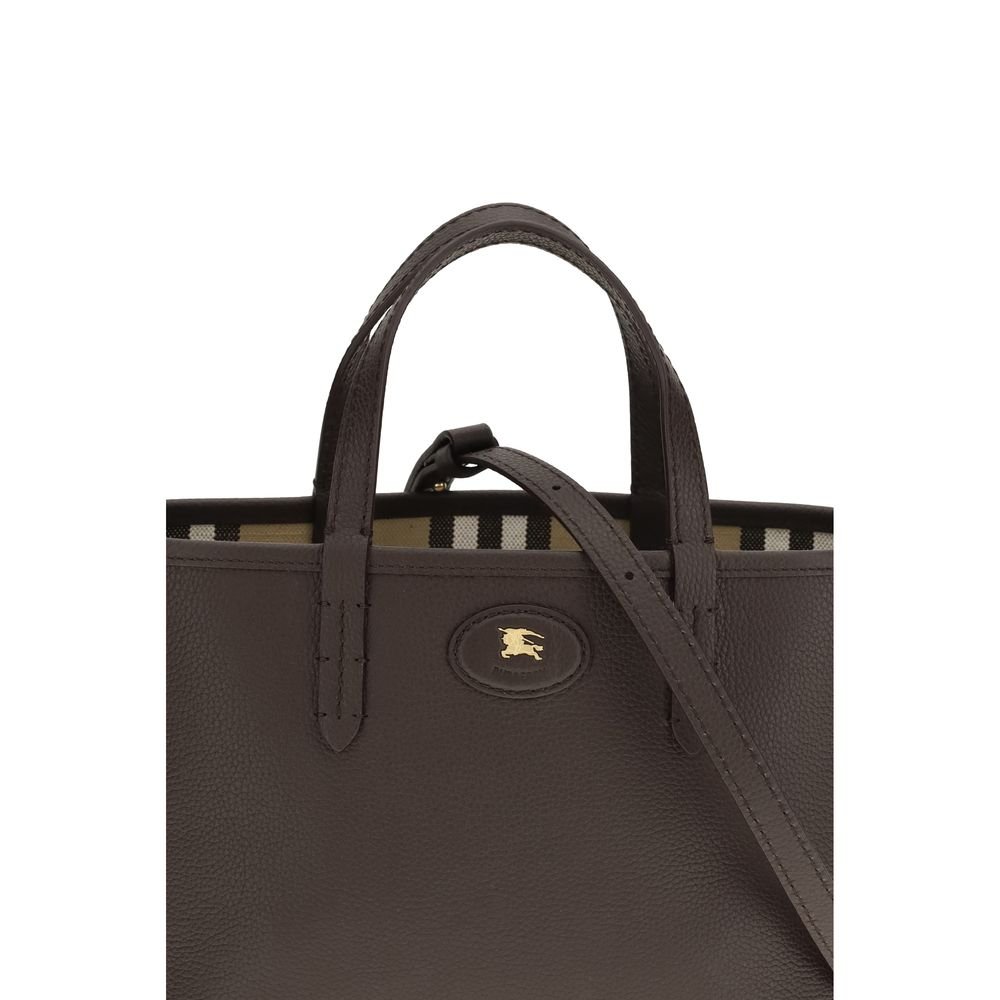Burberry Beige Calf Leather Bos Taurus Shoulder Bag - Image 4