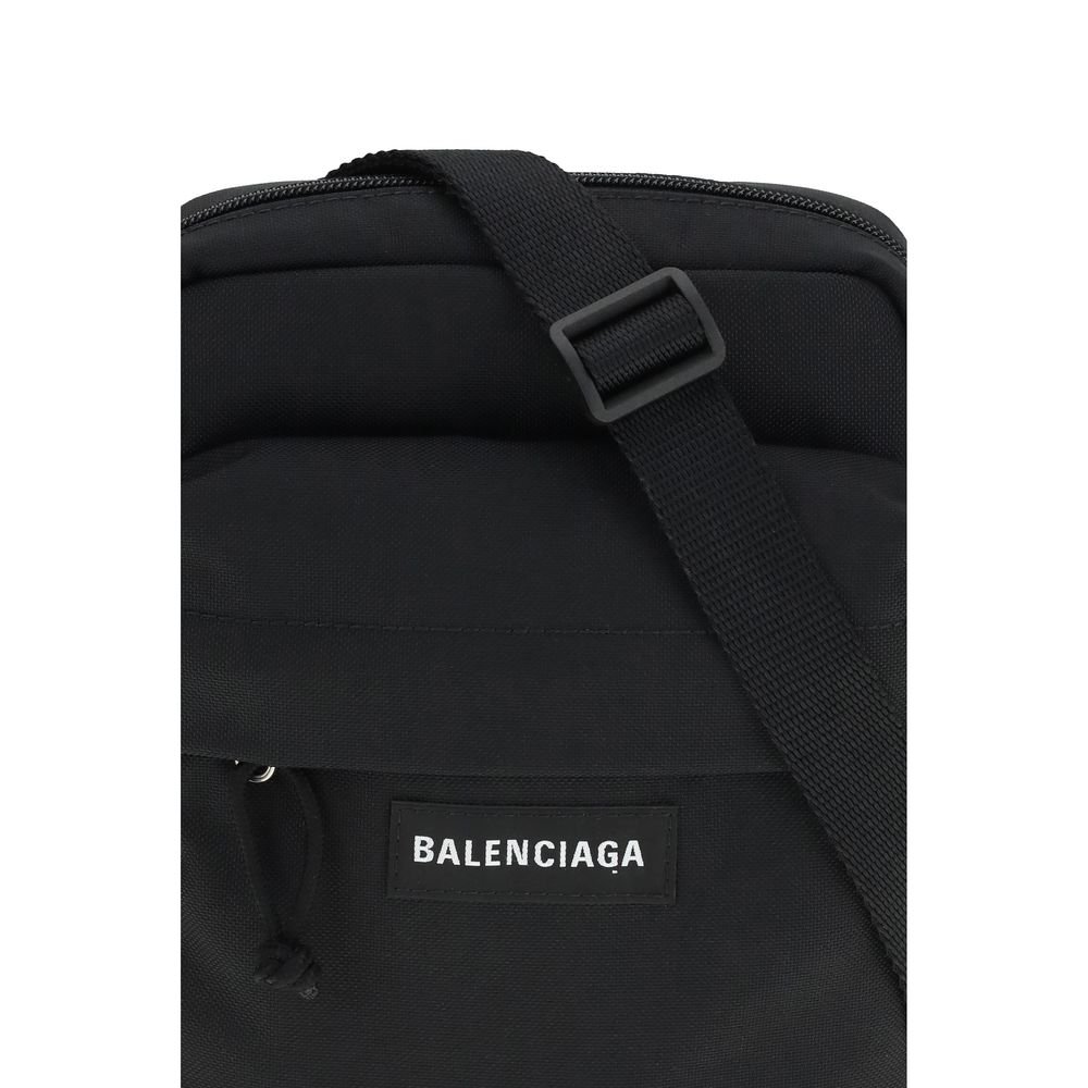 Balenciaga Black Polyamide Shoulder Bag - Image 4