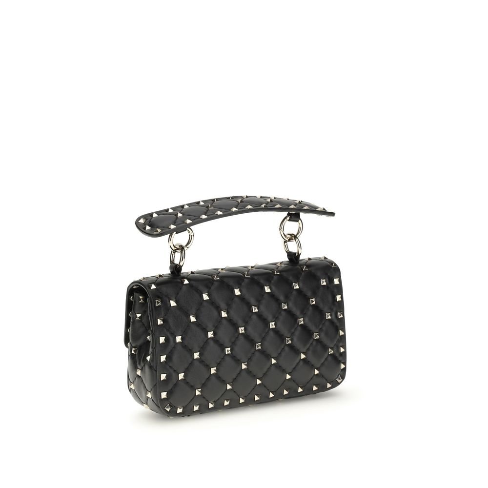 Valentino Garavani Black Lamb Ovis Aries Aries Handbag - Image 3