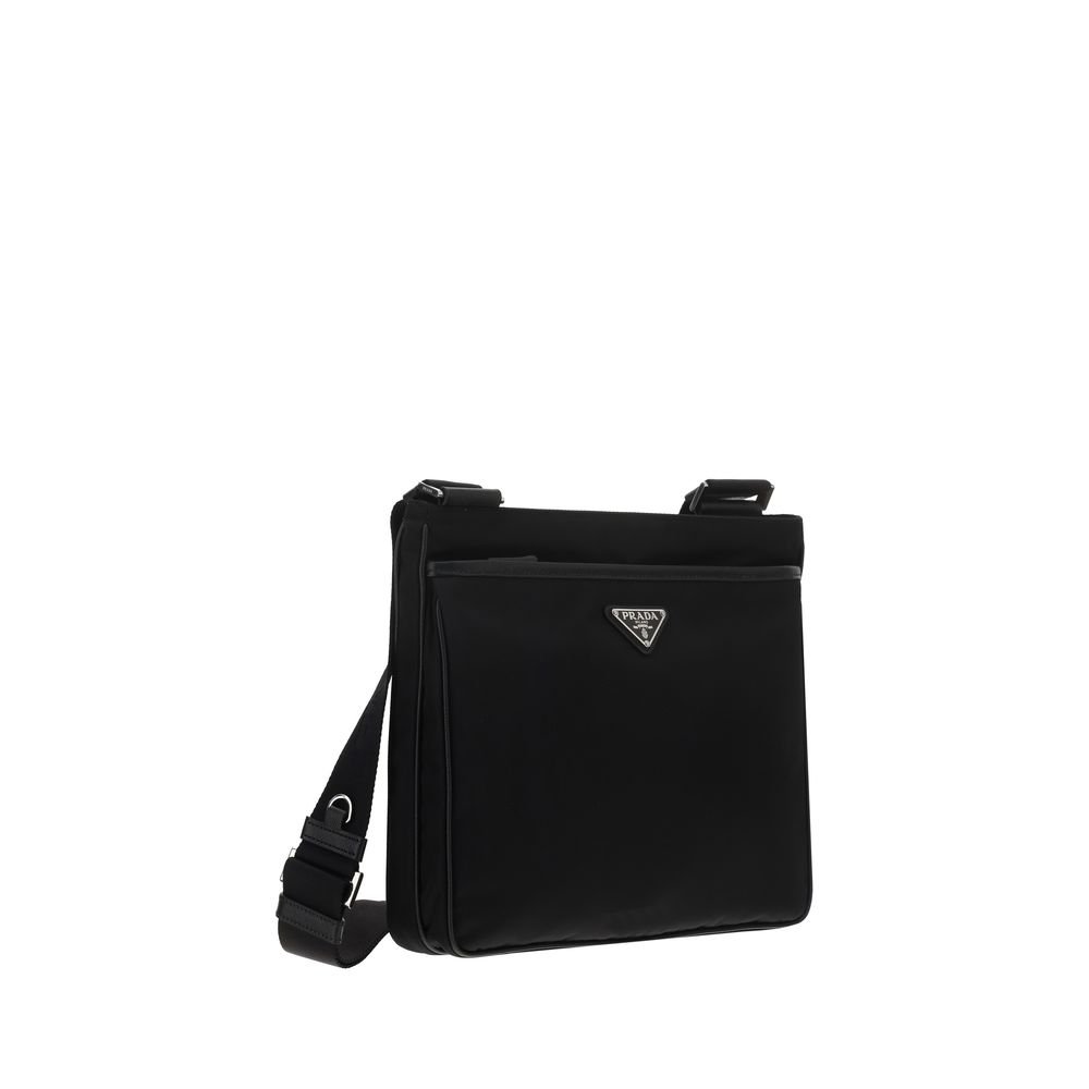 Prada Black Nylon Shoulder Bag - Image 2