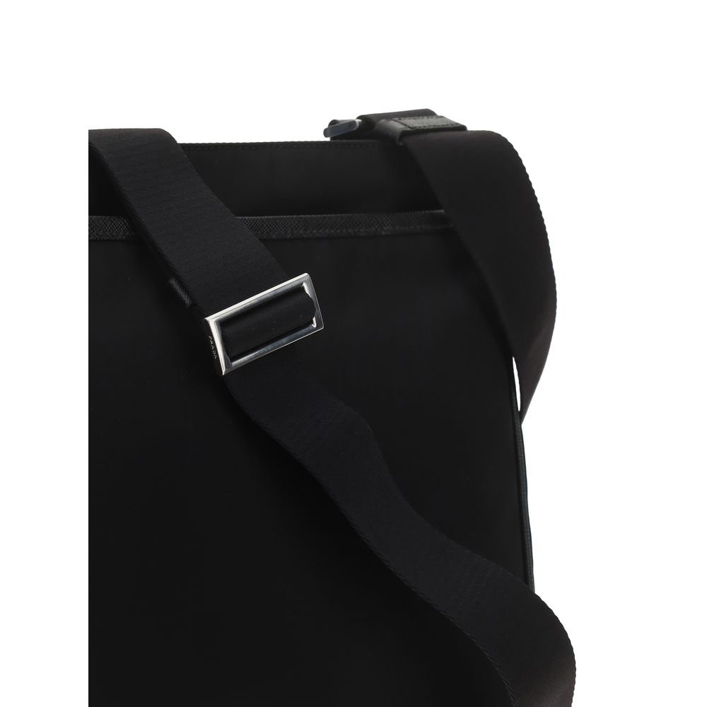 Prada Black Nylon Shoulder Bag - Image 4