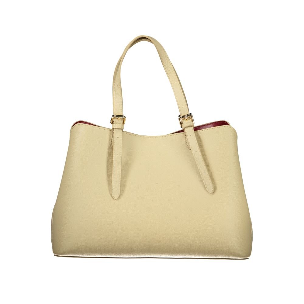 Twinset Beige Polyurethane Women Tote - Image 2