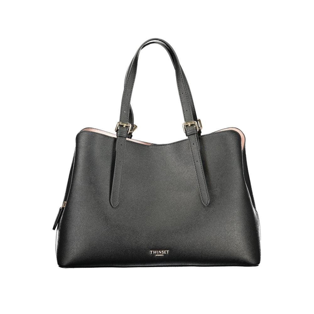 Twinset Nero Polyurethane Women Tote