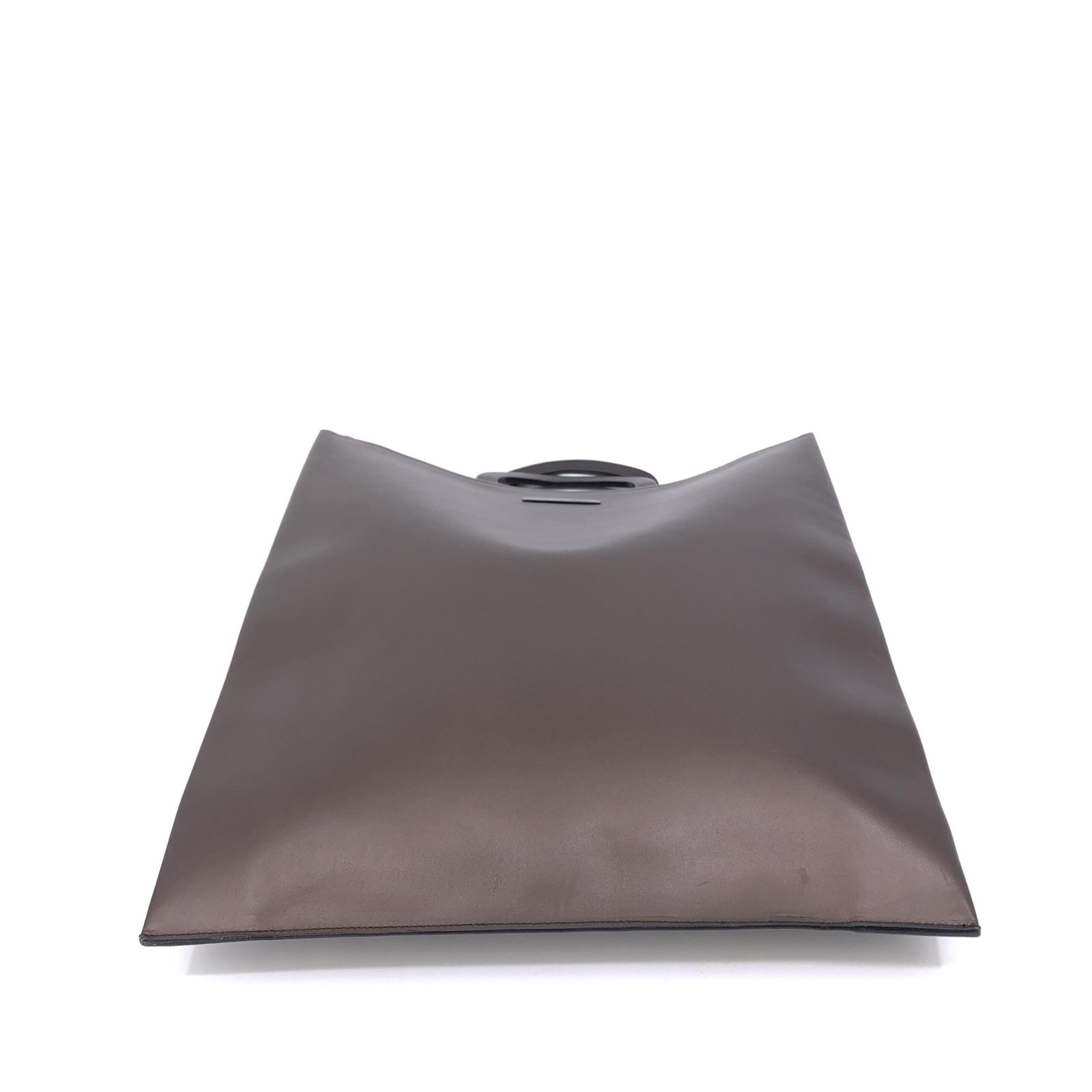 Gucci Brown Leather Handbag - Image 4