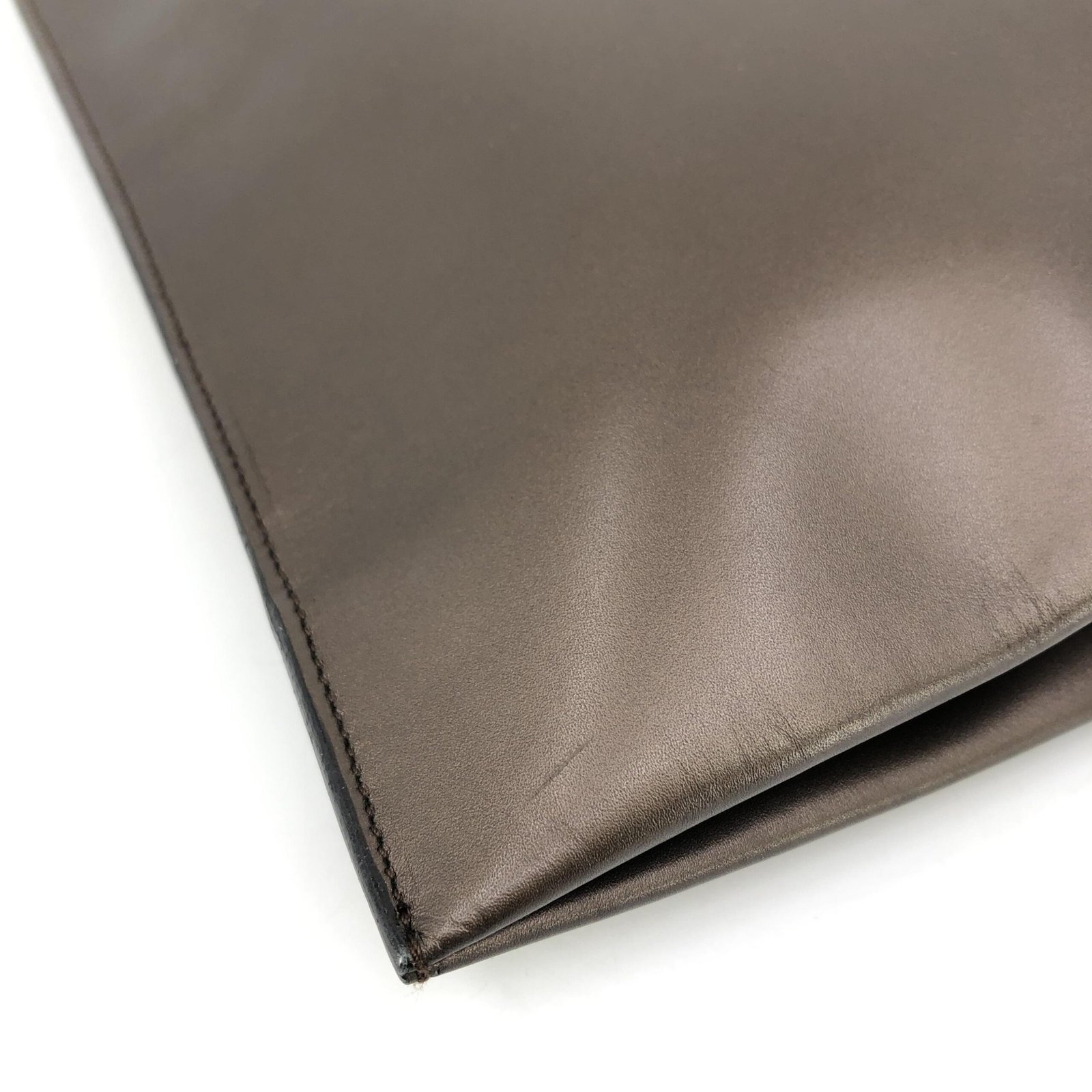 Gucci Brown Leather Handbag - Image 6