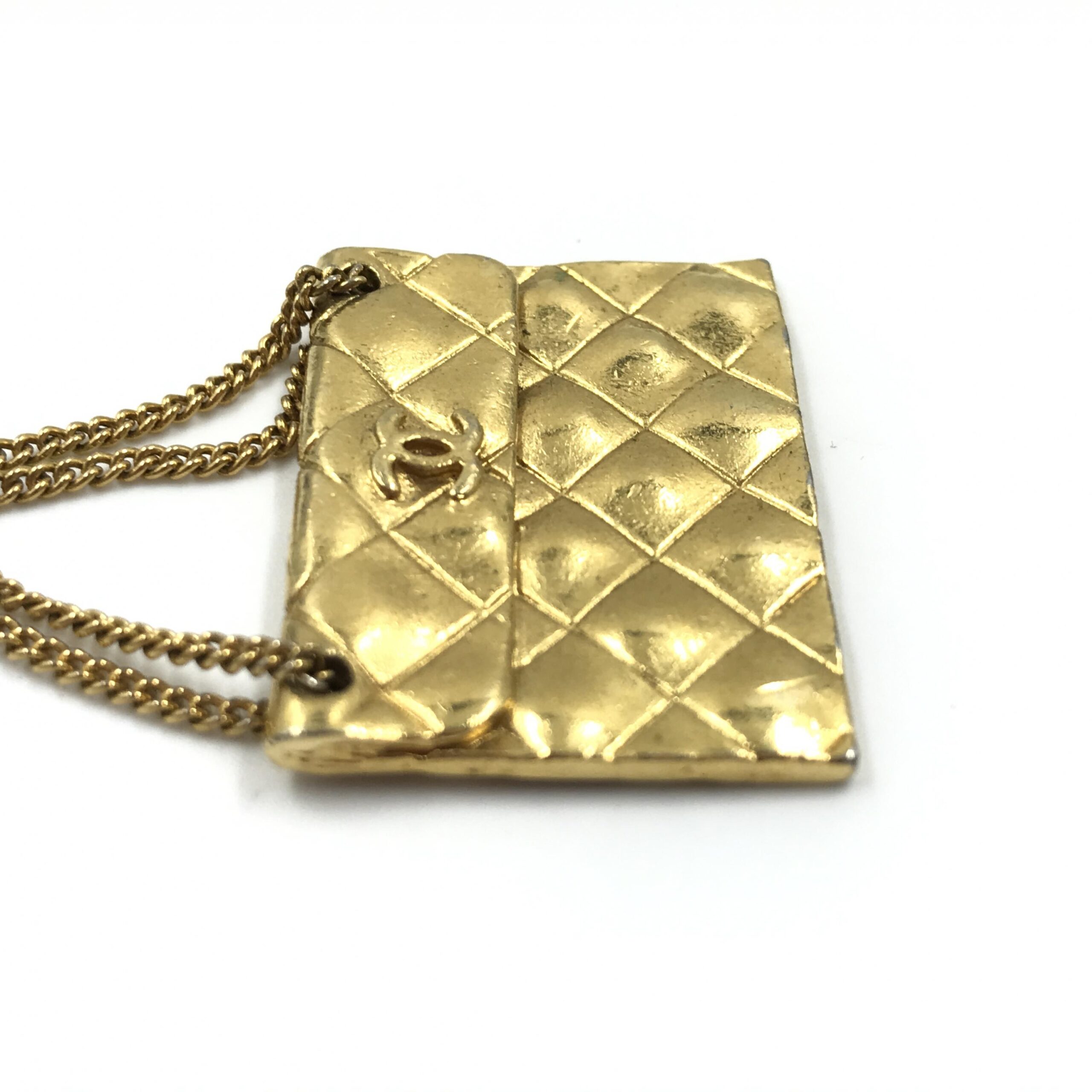 Chanel Gold Plated Bag Motif Brooch - Image 5