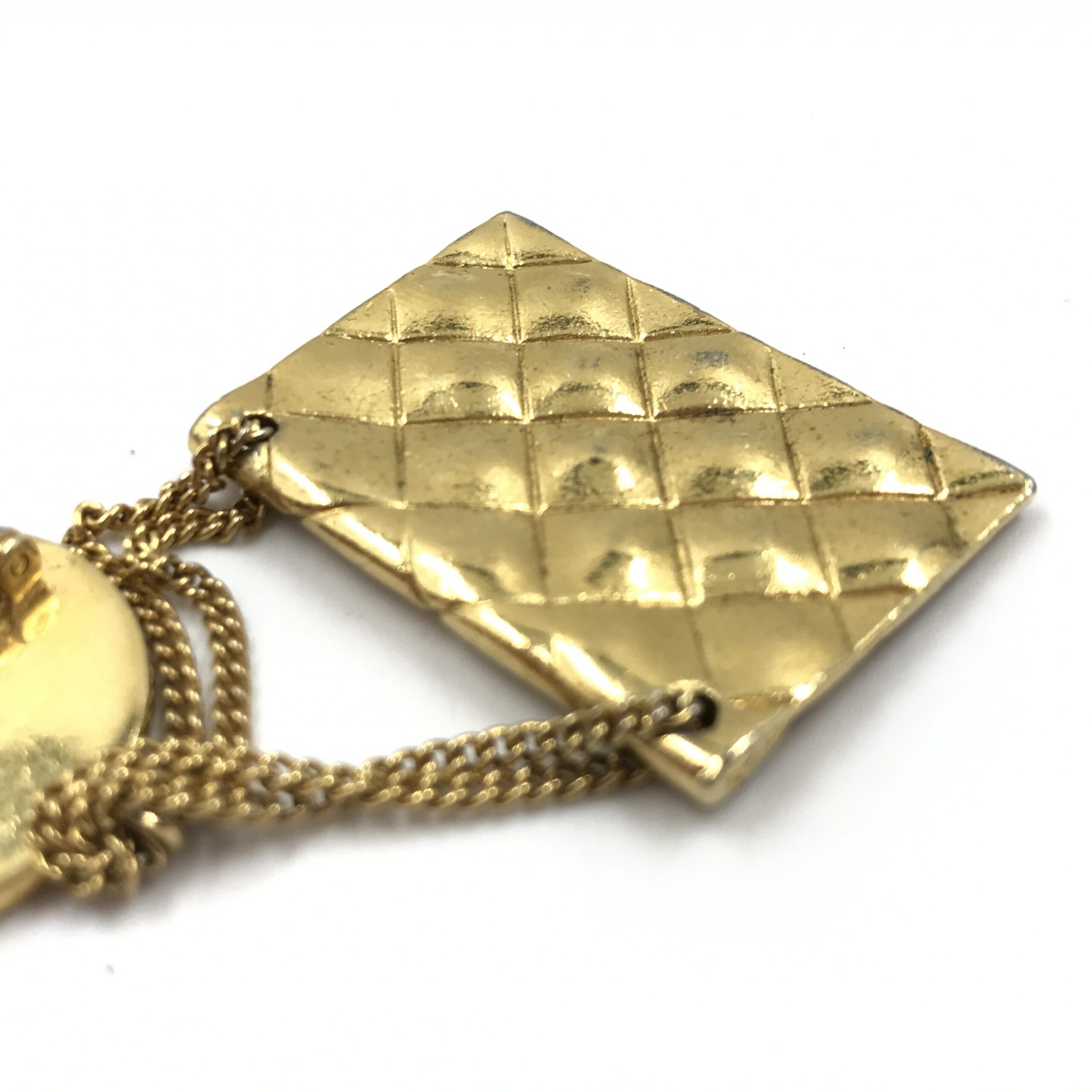 Chanel Gold Plated Bag Motif Brooch - Image 6