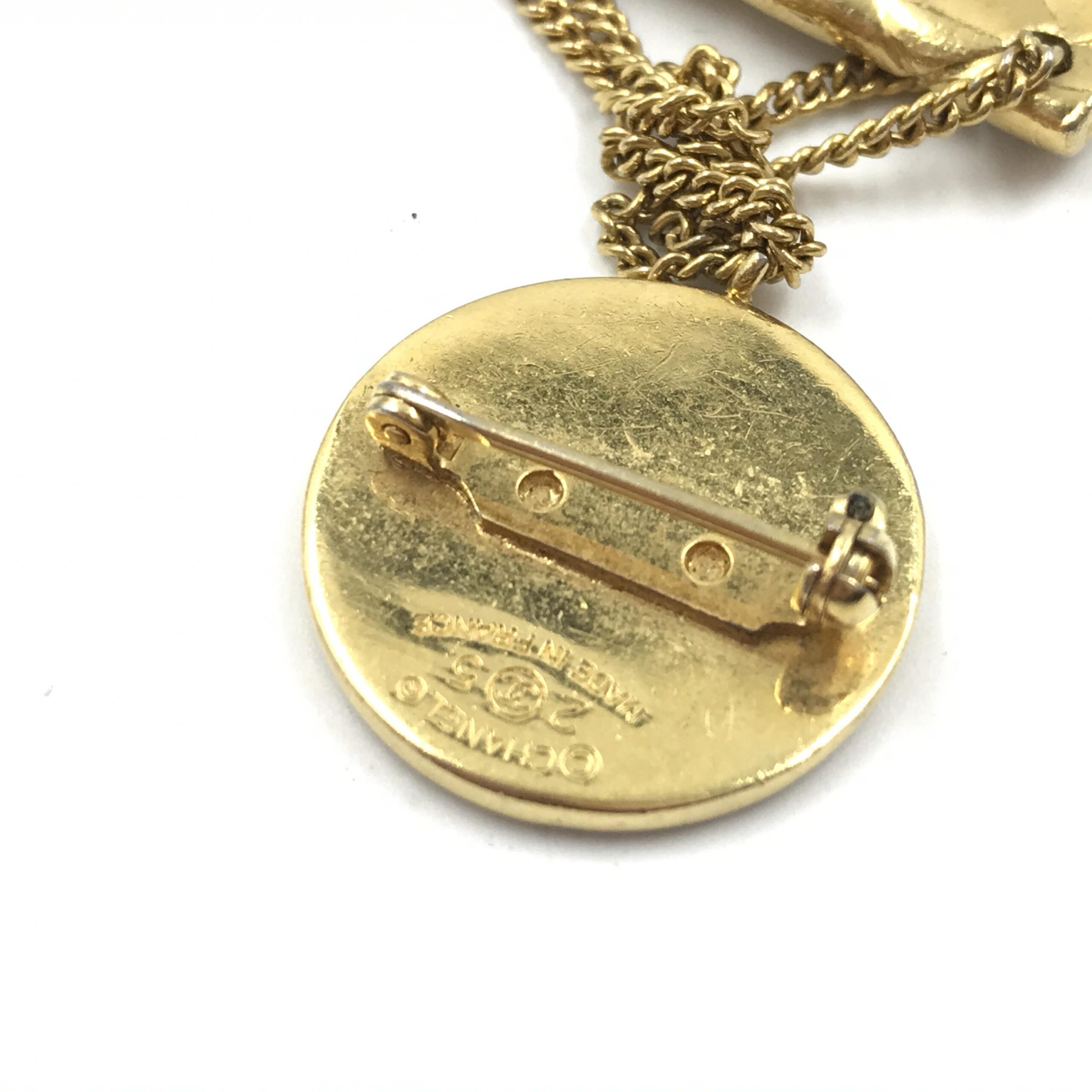 Chanel Gold Plated Bag Motif Brooch - Image 8