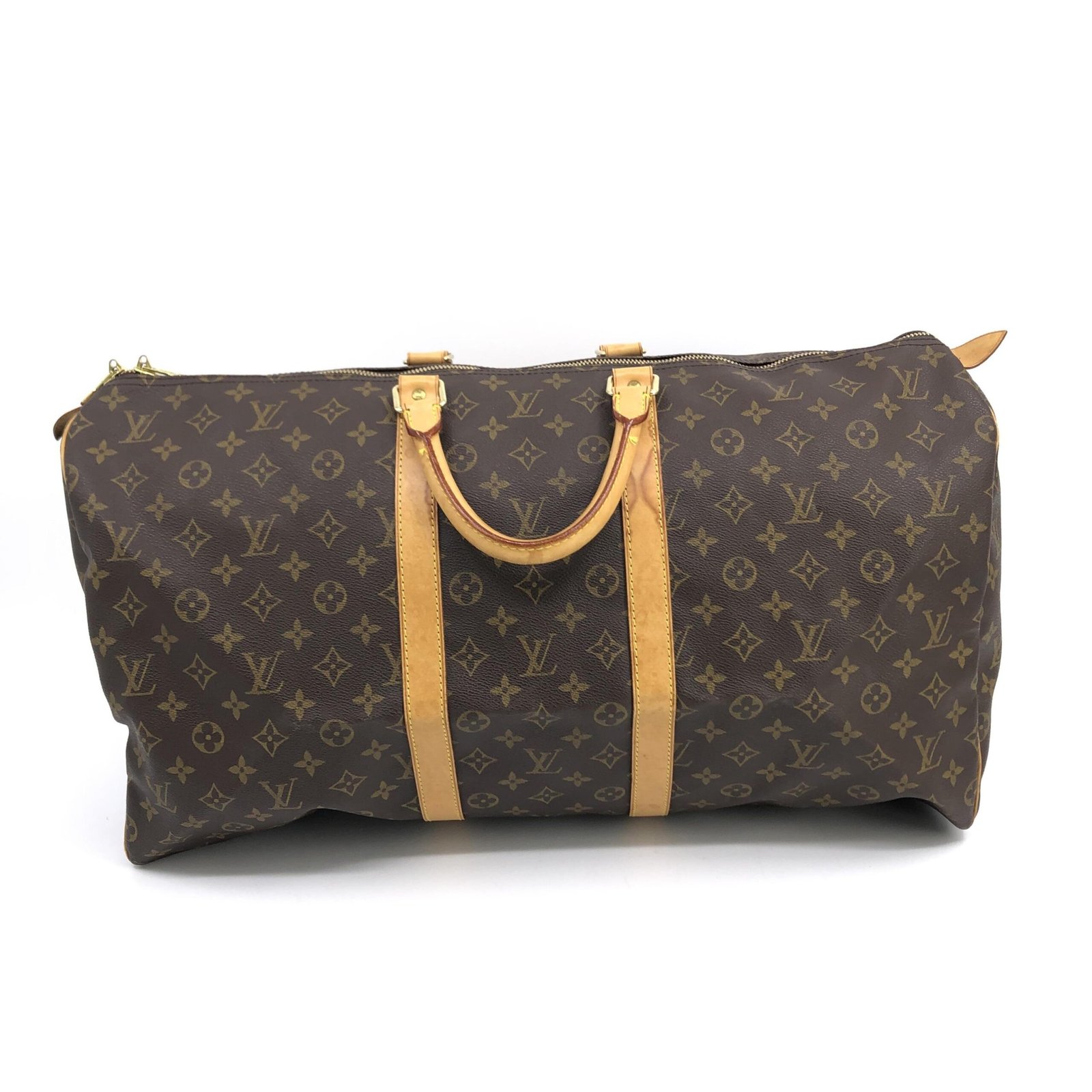 Louis Vuitton Monogram Keepall 55 Handbag - Image 3