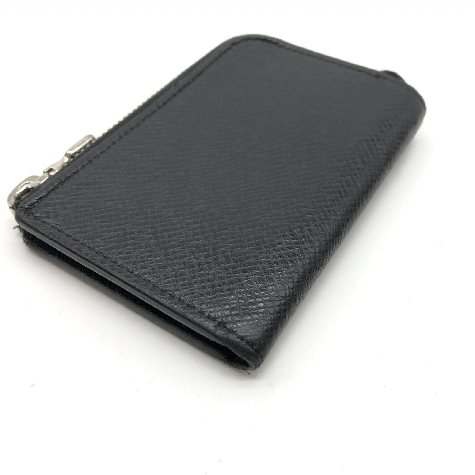 Louis Vuitton Taiga Zippy Coin Purse In Black - Image 5