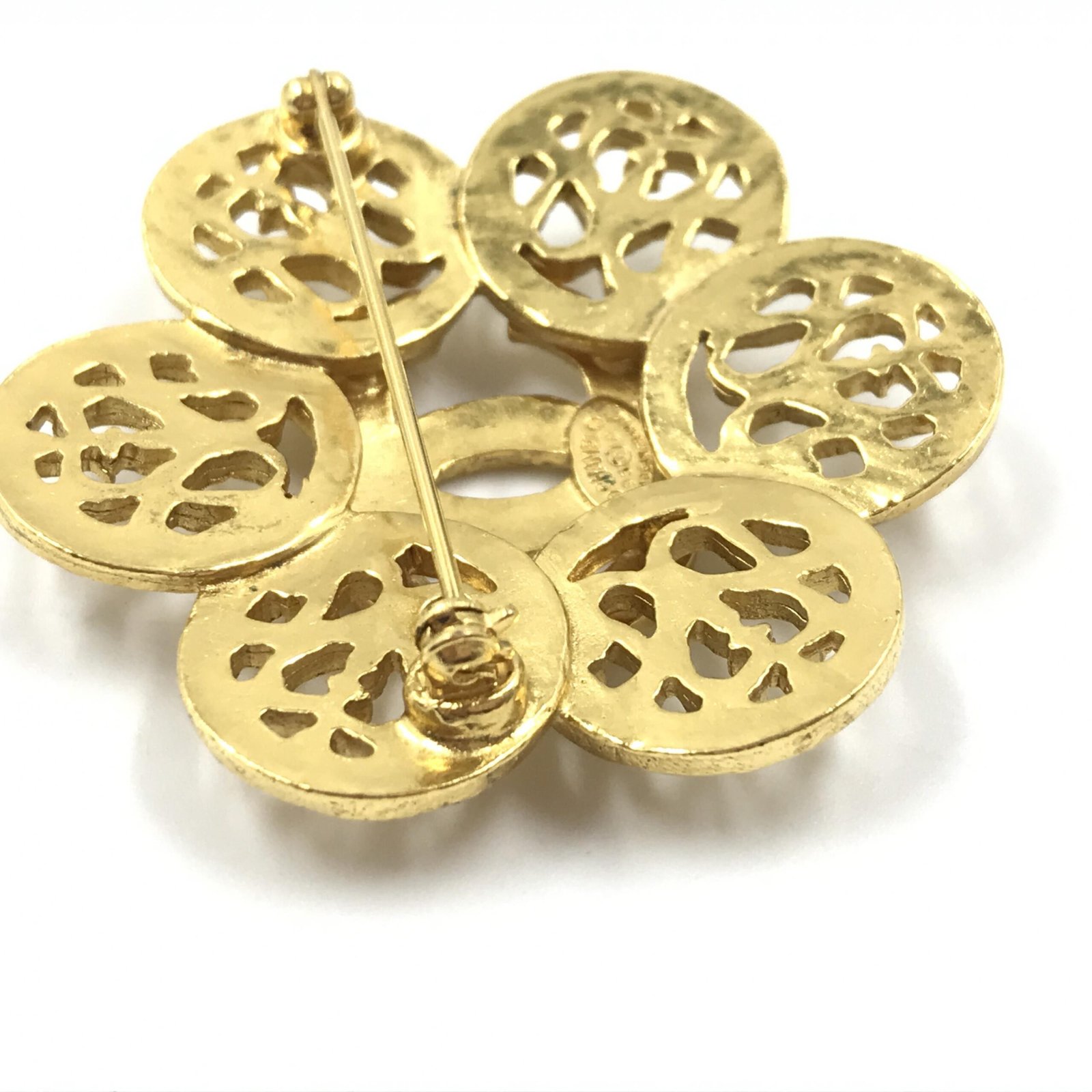 Chanel Costume Jewlery Vintage Brooch Coco Medallian - Image 7