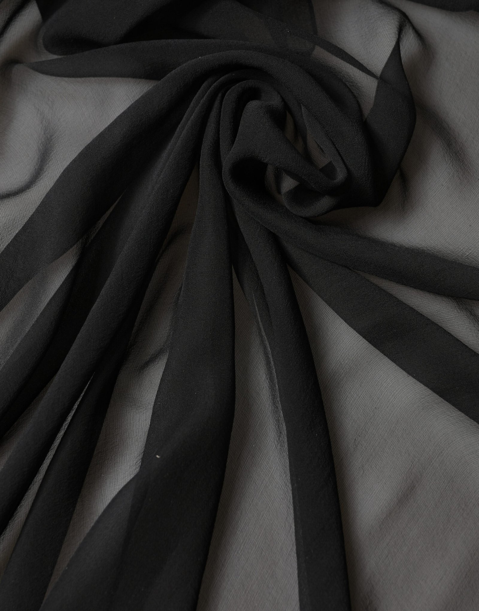 Dolce & Gabbana Black Silk Neck Wrap Shawl Stole 167cm x 126cm Scarf - Image 4