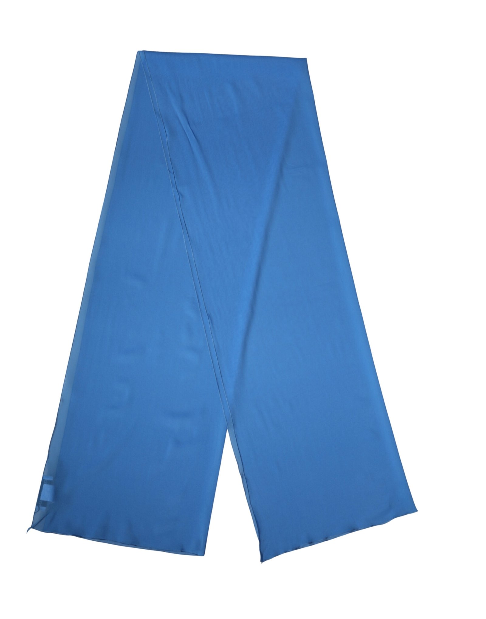 Dolce & Gabbana Blue Silk Neck Wrap Shawl Stole 200cm x 64cm Scarf - Image 2