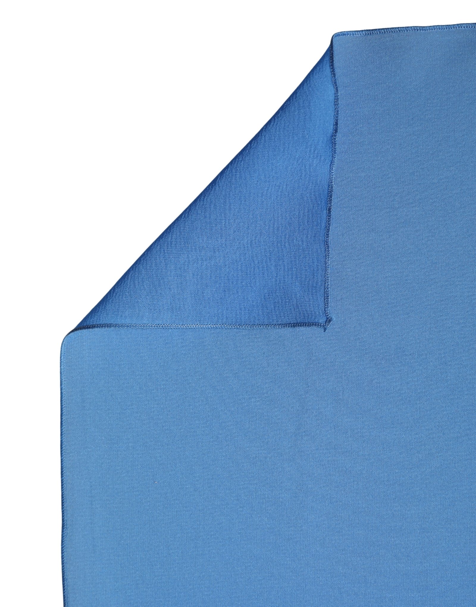 Dolce & Gabbana Blue Silk Neck Wrap Shawl Stole 200cm x 64cm Scarf - Image 3