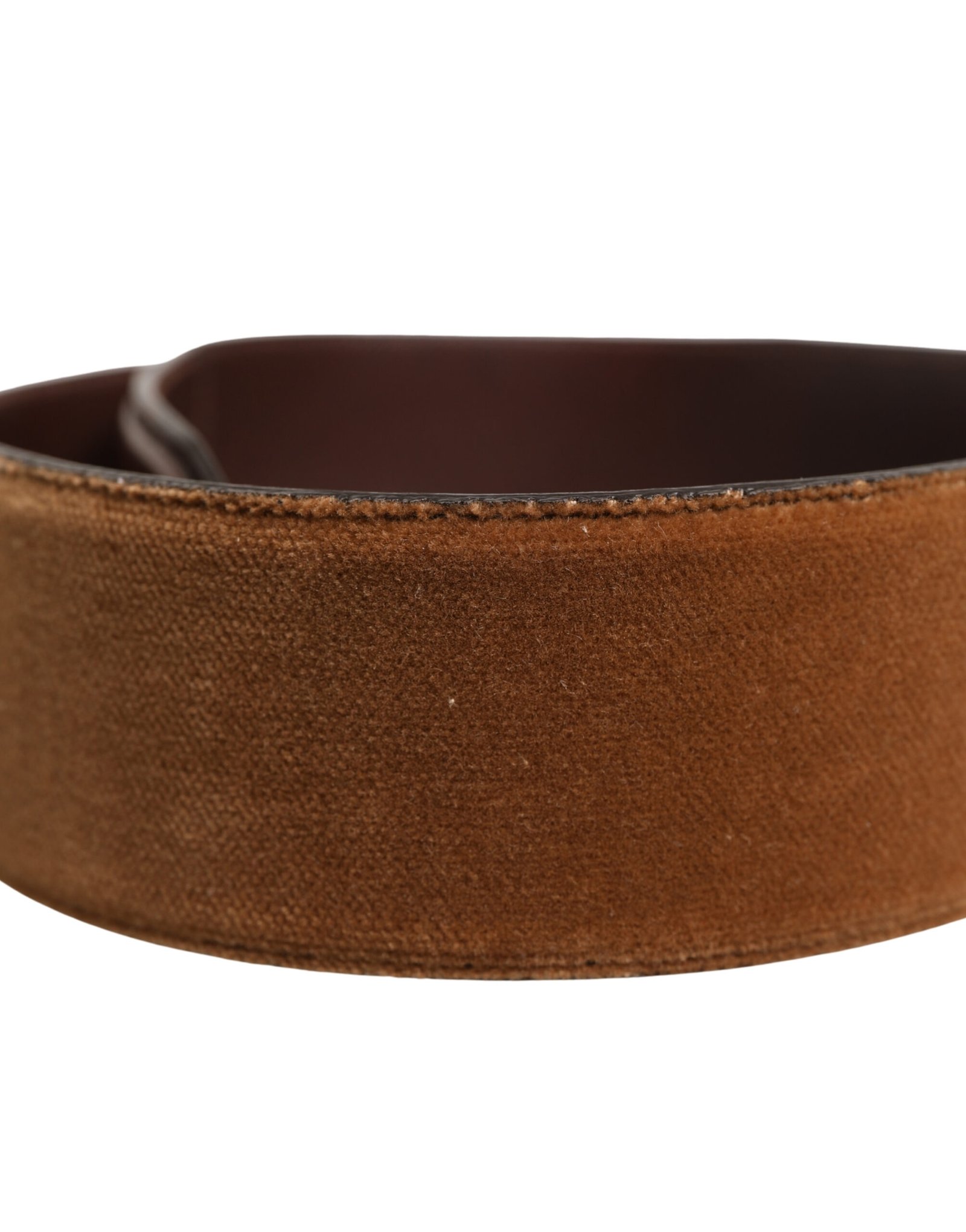 Dolce & Gabbana Brown Horse Velvet Leather Bag Accessory Shoulder Strap - Image 8