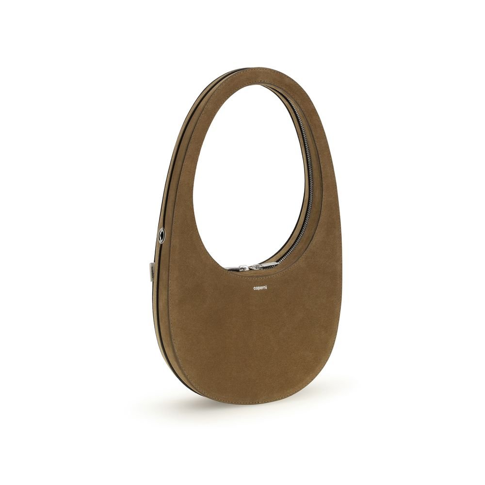 Coperni Brown Calf Leather Bos Taurus Shoulder Bag - Image 2