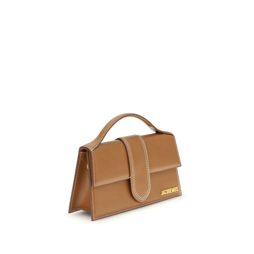 Jacquemus Brown Calf Leather Bos Taurus Handbag - Image 2