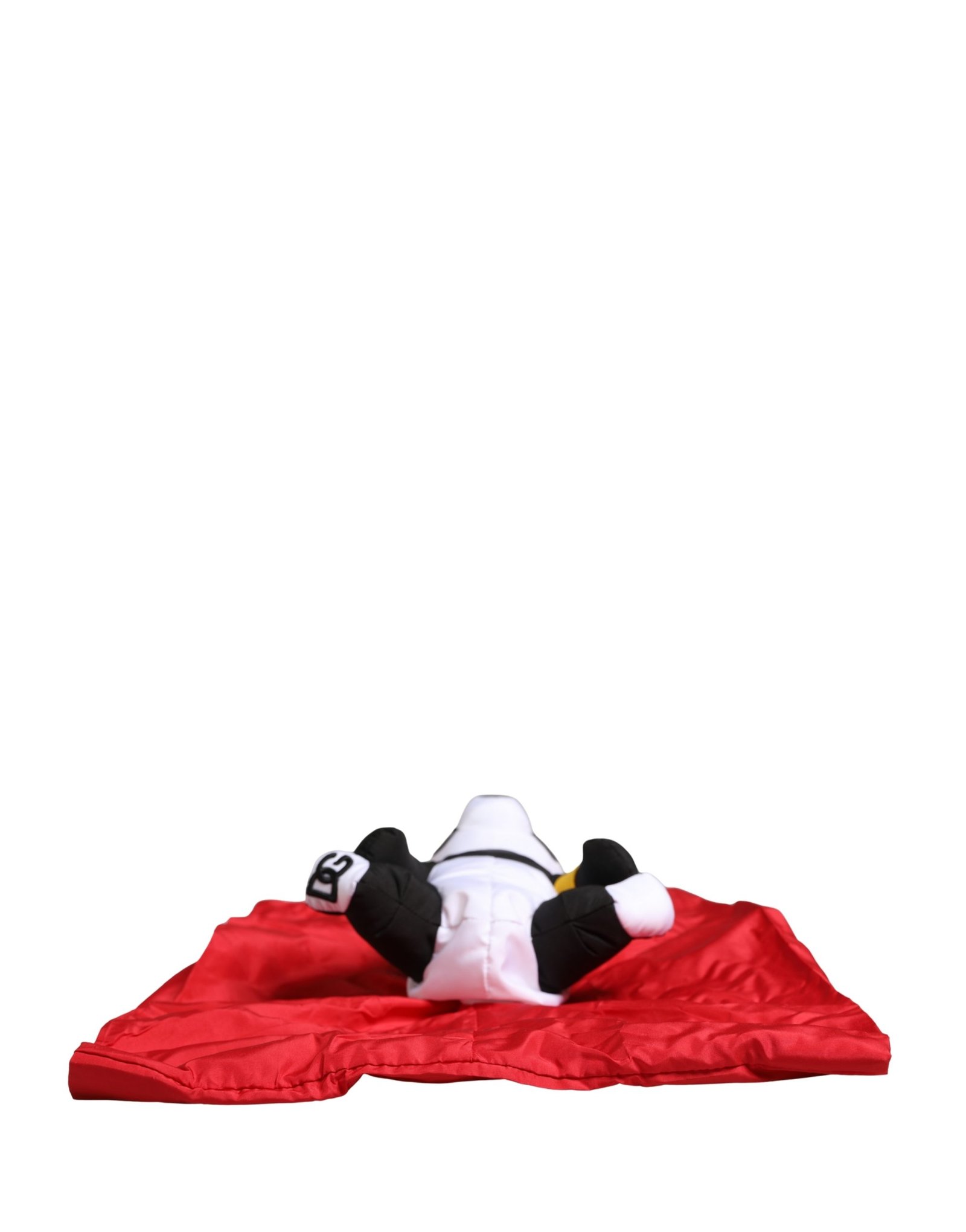 Dolce & Gabbana Men Red Polyester Panda Stuffed Ecobag Tote Borse Bag - Image 4