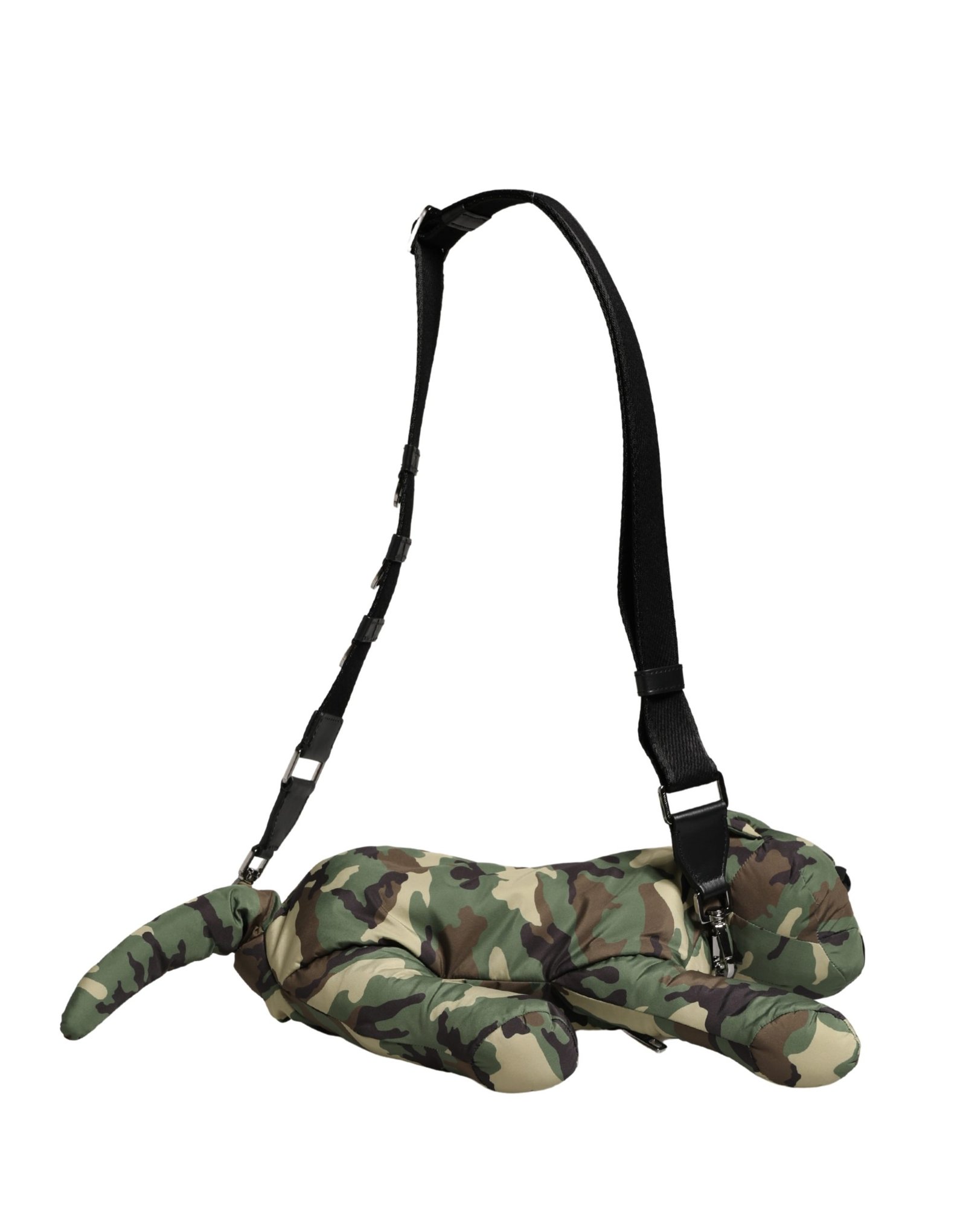 Dolce & Gabbana Multicolor Camouflage Animal Silhouette Waist Borse Bag - Image 2