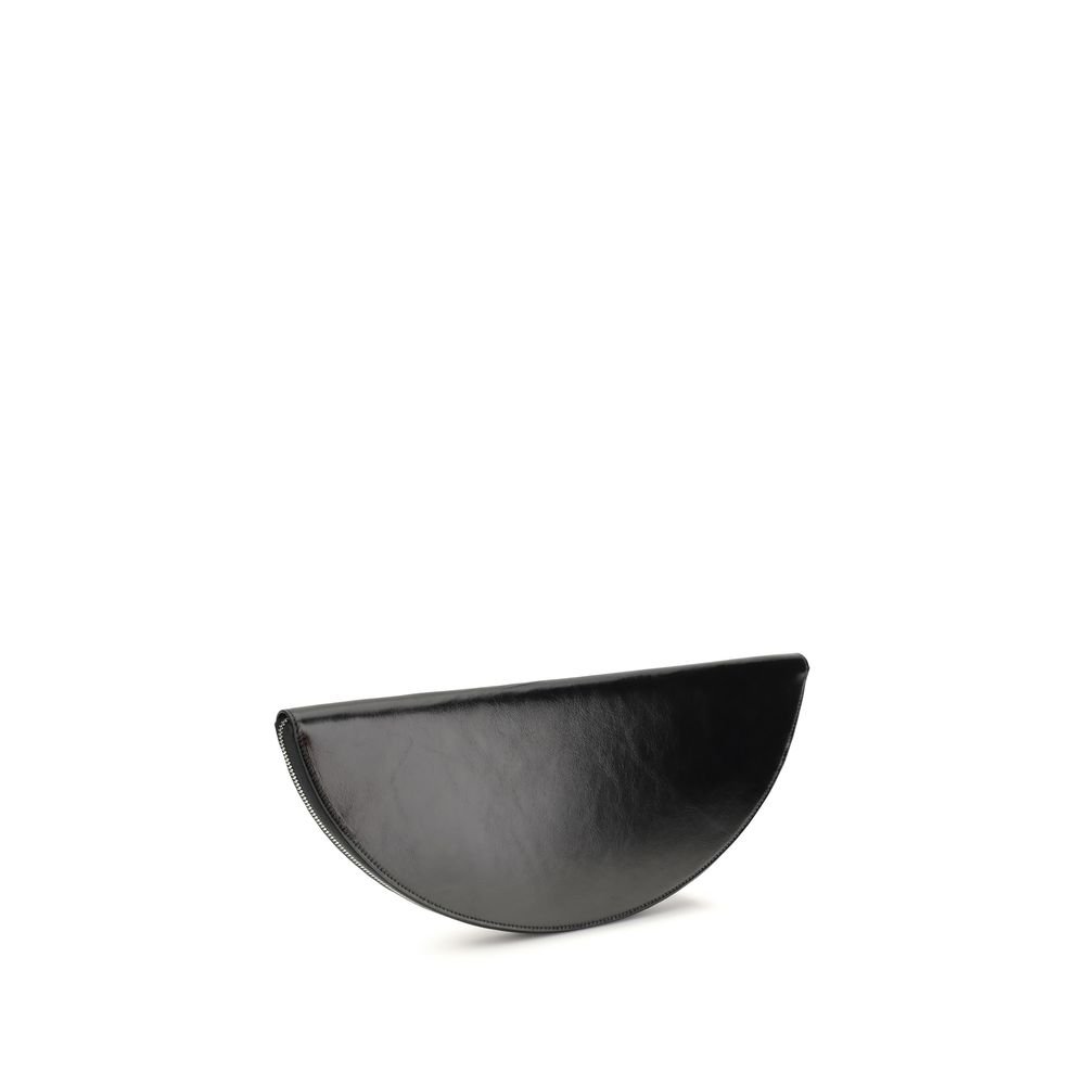 Maison Margiela Black Calf Leather Bos Taurus Clutch Bag - Image 3