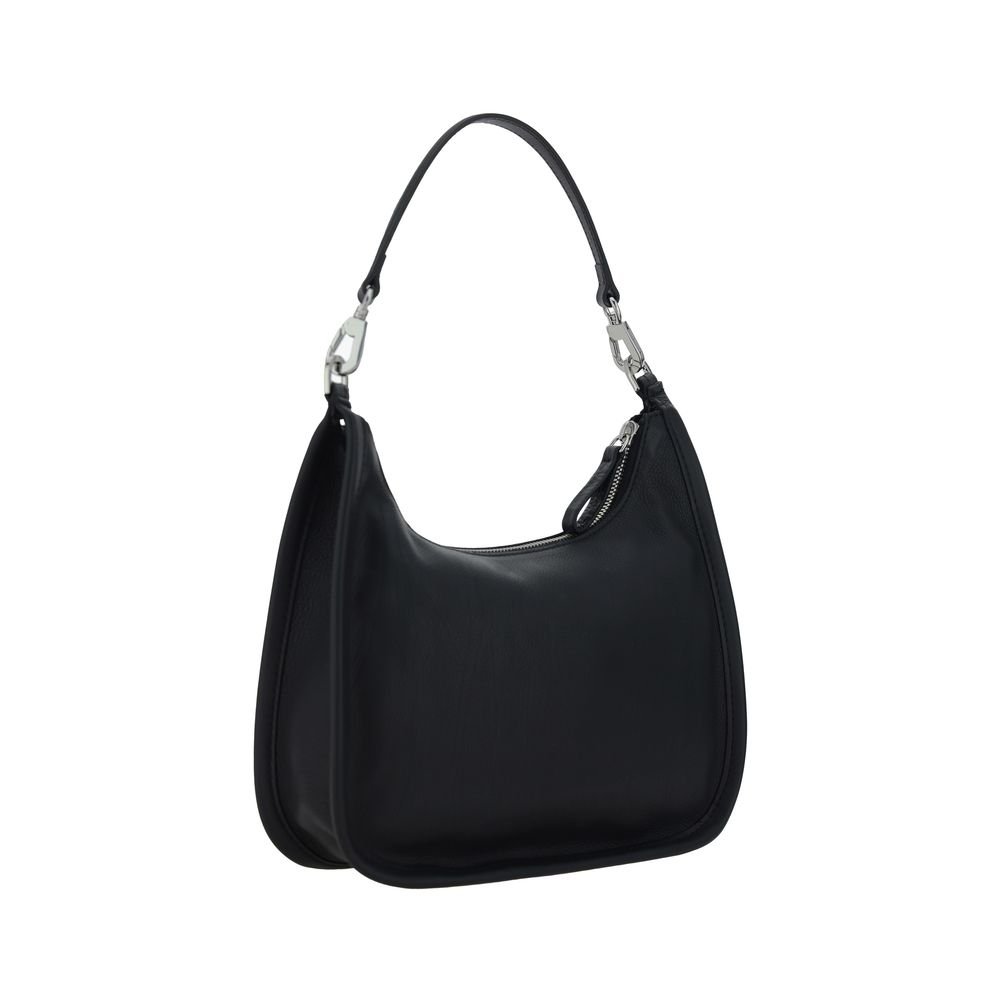 Pierre Hardy Black Calf Leather Bos Taurus Shoulder Bag - Image 3