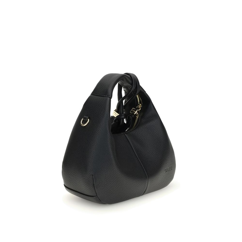 Ganni Black Recycled Polyester Handbag - Image 3