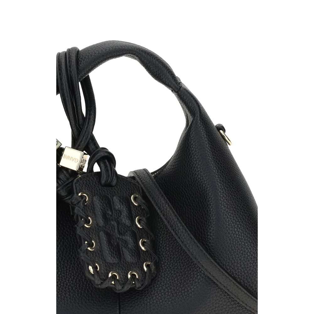Ganni Black Recycled Polyester Handbag - Image 4