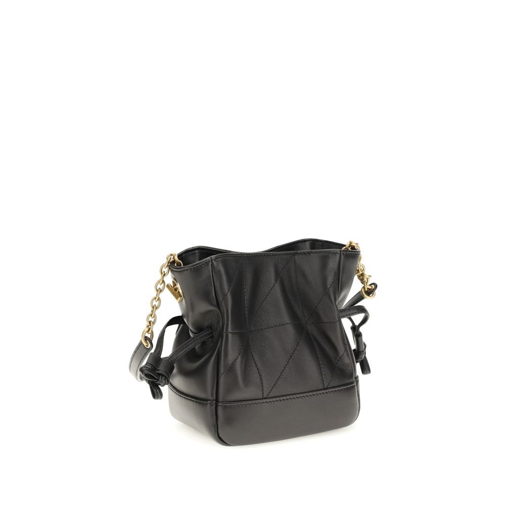 Saint Laurent Black Lamb Ovis Aries Aries Clutch Bag - Image 3
