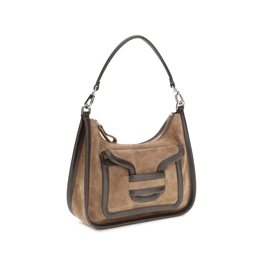 Pierre Hardy Brown Calf Leather Bos Taurus Shoulder Bag - Image 2