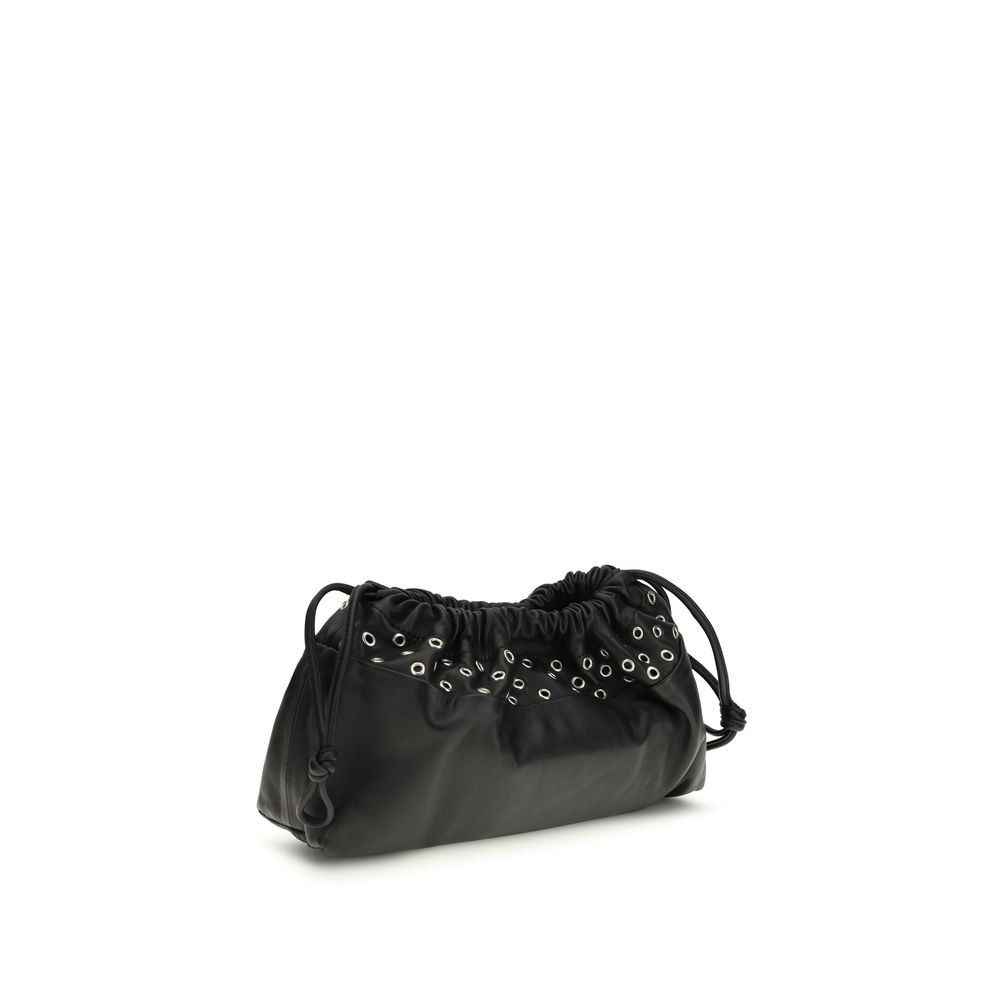 Pierre Hardy Black Calf Leather Bos Taurus Clutch Bag - Image 3