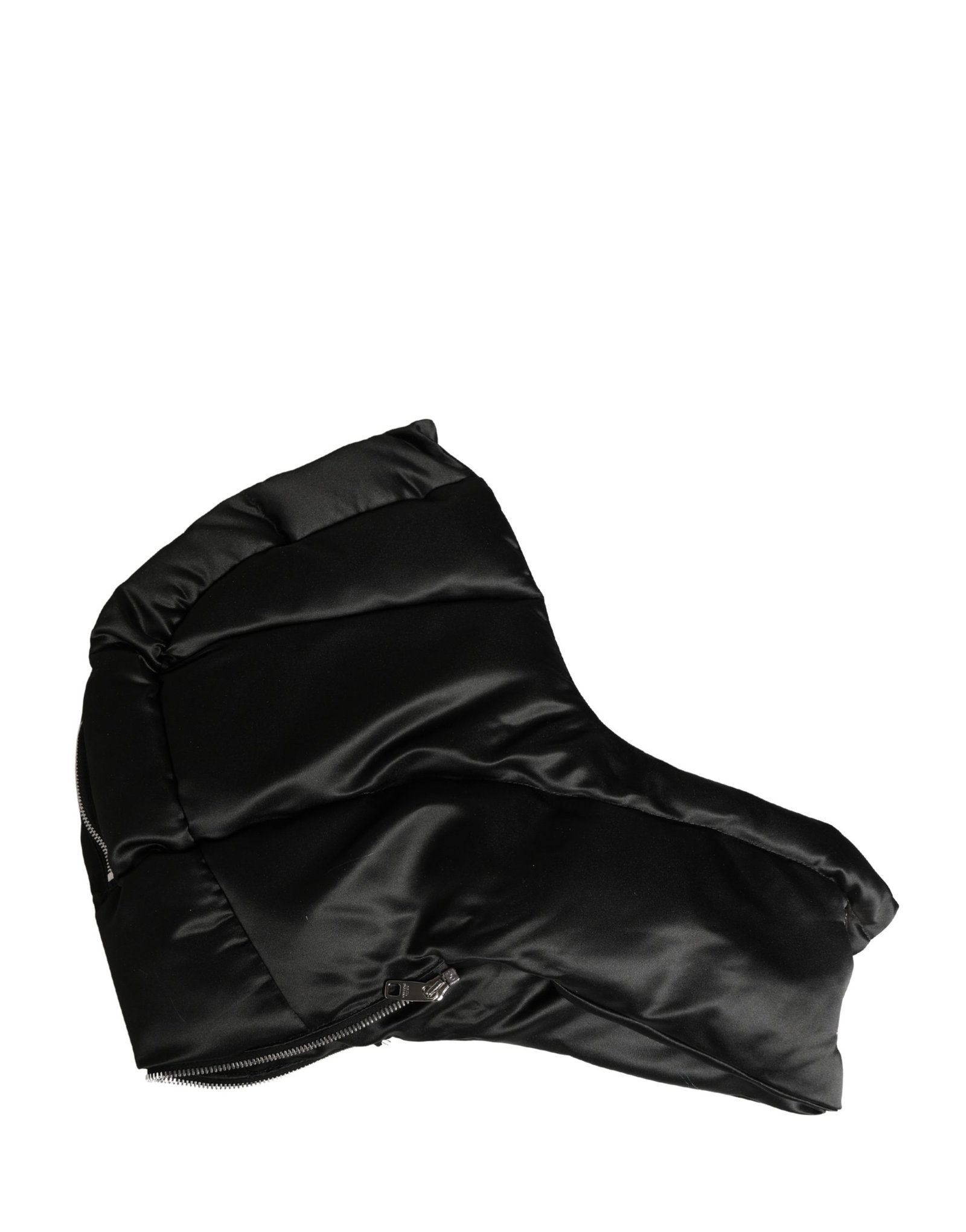Dolce & Gabbana Black Polyester Whole Head Wrap Capello Hat - Image 3