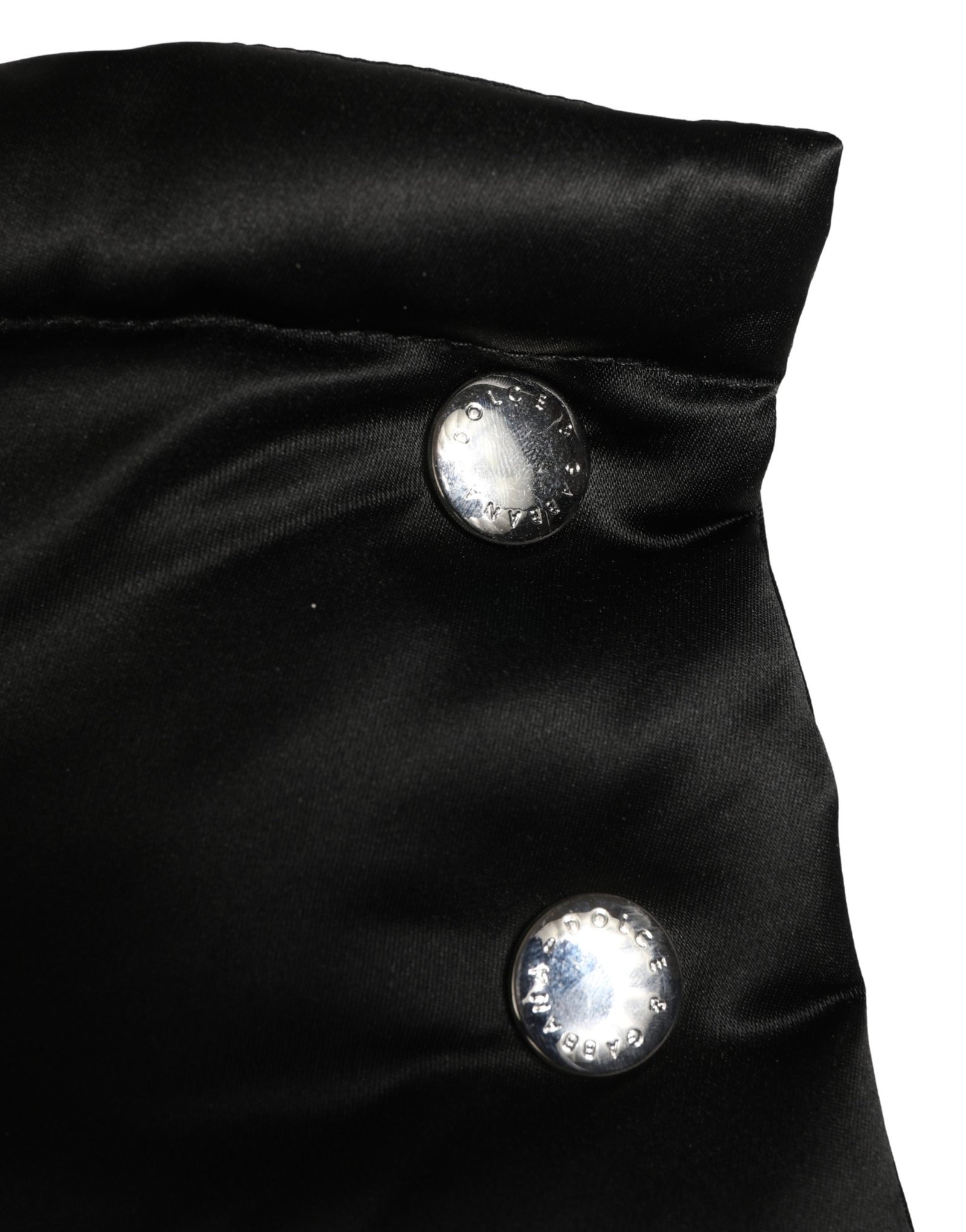Dolce & Gabbana Black Polyester Whole Head Wrap Capello Hat - Image 4