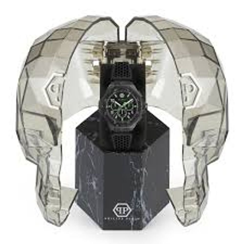 Philipp Plein Black Synthetic Sport Watch - Image 3
