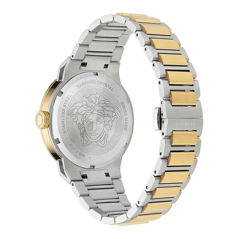 Versace Gold Stainless Steel Dress Watch - Image 2