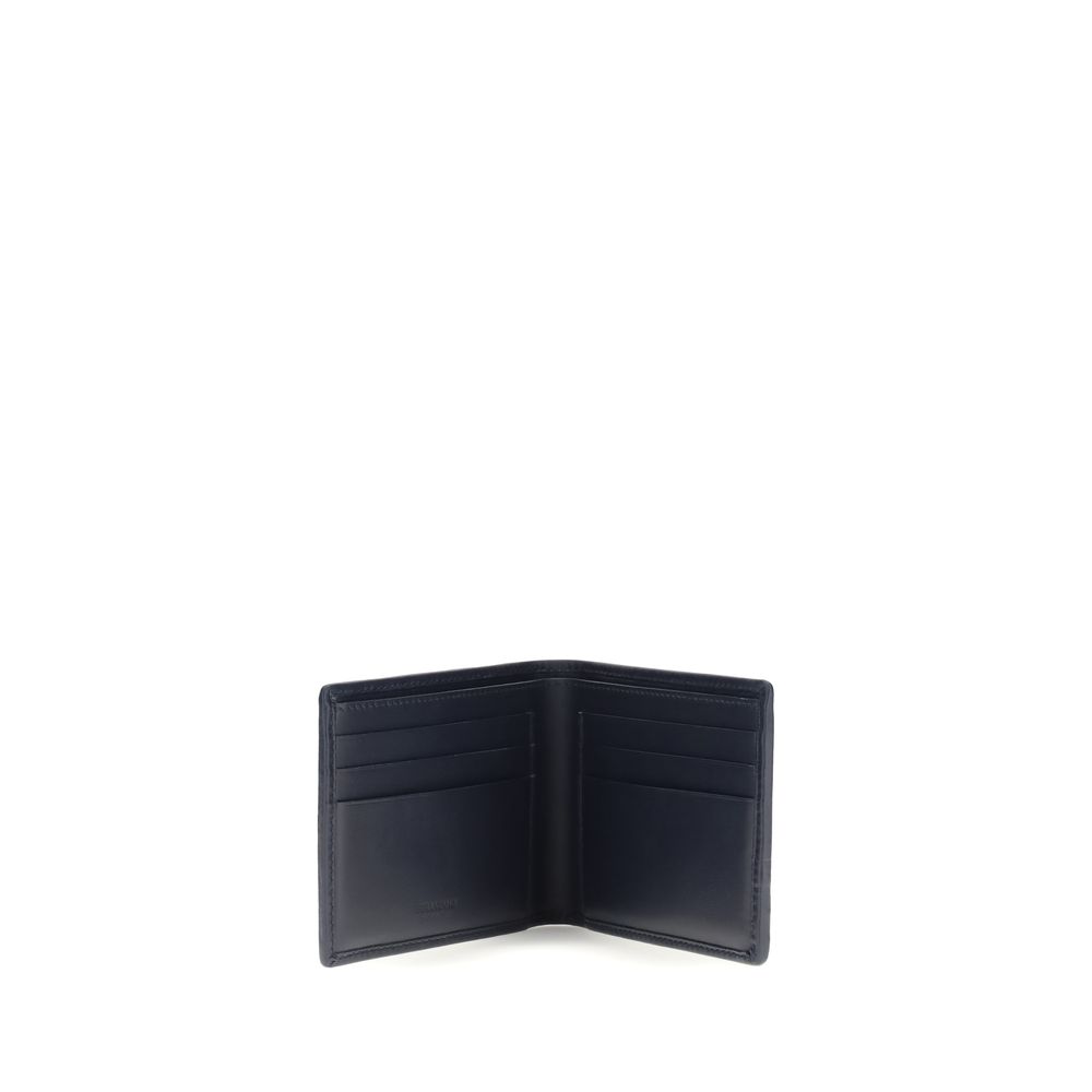 Ferragamo Gray Lamb Ovis Aries Aries Wallet - Image 3