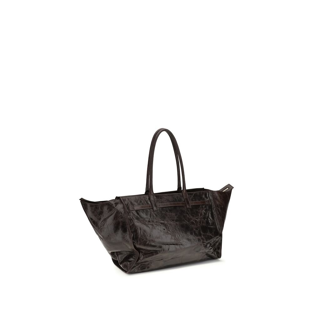Benedetta Bruzziches Brown Calf Leather Bos Taurus Shoulder Bag - Image 3