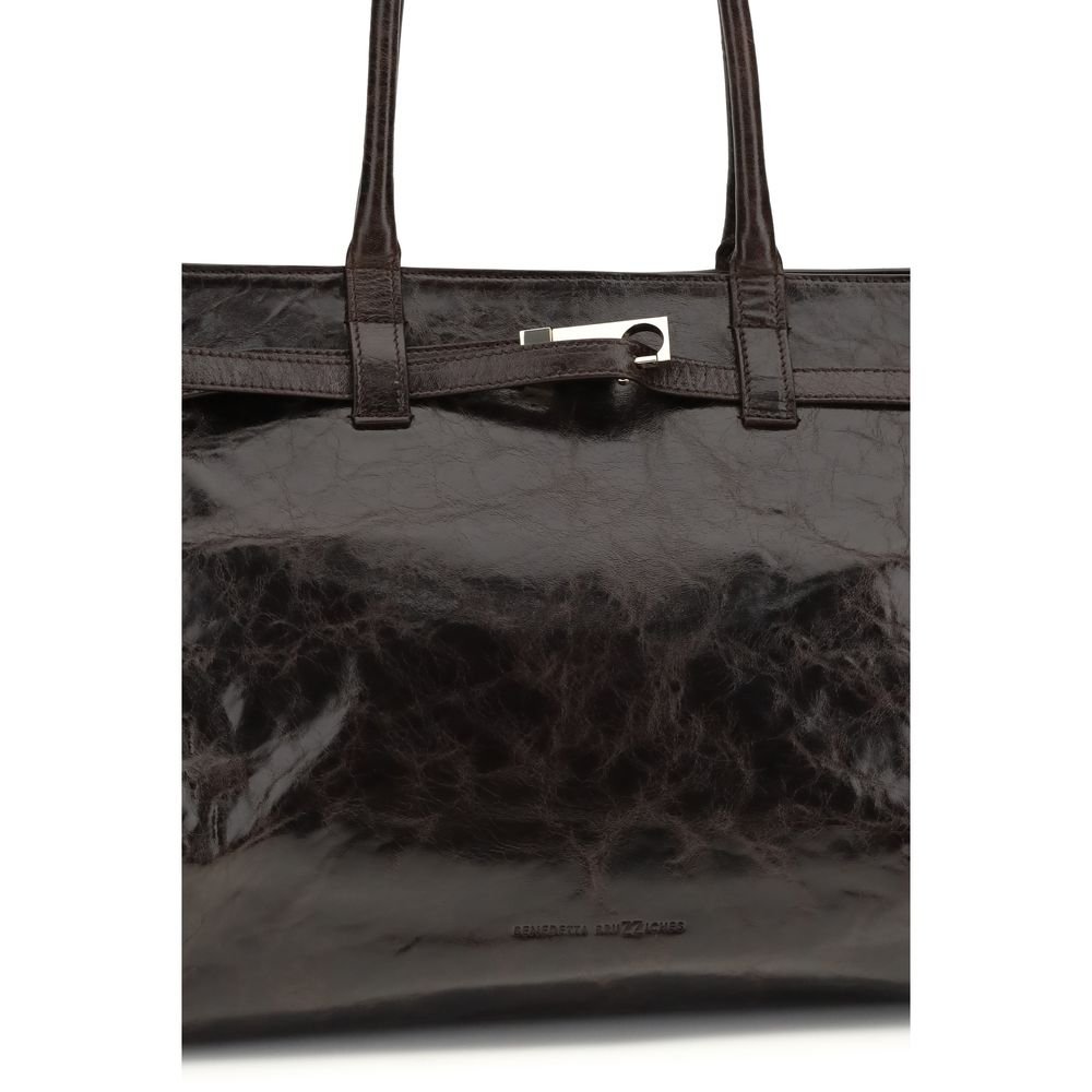 Benedetta Bruzziches Brown Calf Leather Bos Taurus Shoulder Bag - Image 4
