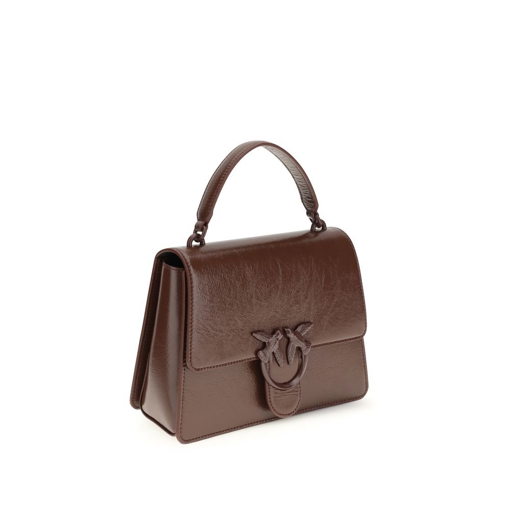 PINKO Brown Lamb Ovis Aries Aries Handbag - Image 2
