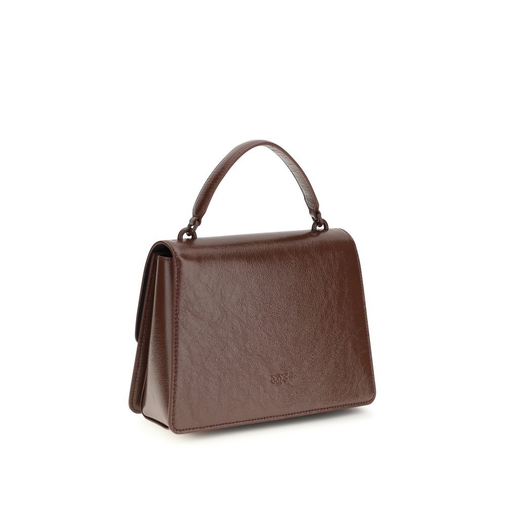 PINKO Brown Lamb Ovis Aries Aries Handbag - Image 3