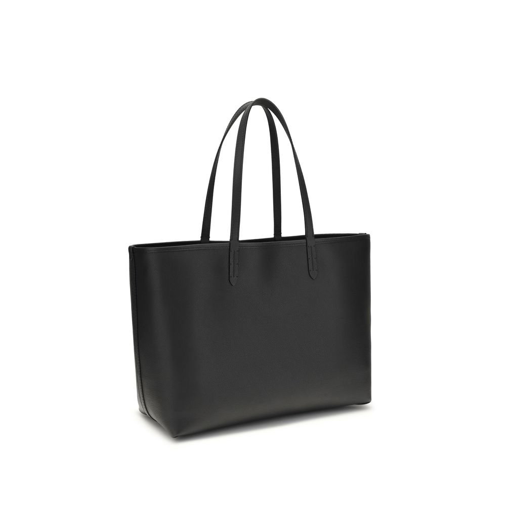 Burberry Black Calf Leather Bos Taurus Shoulder Bag - Image 3