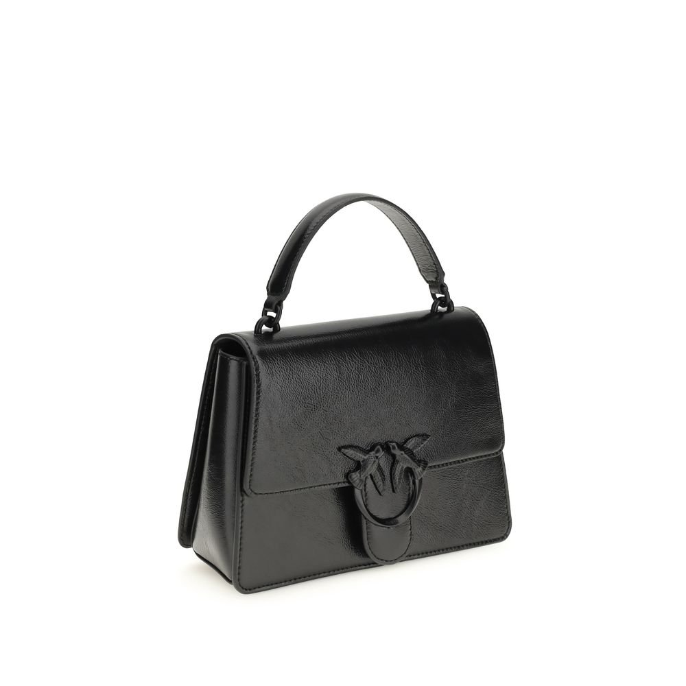PINKO Black Lamb Ovis Aries Aries Handbag - Image 2