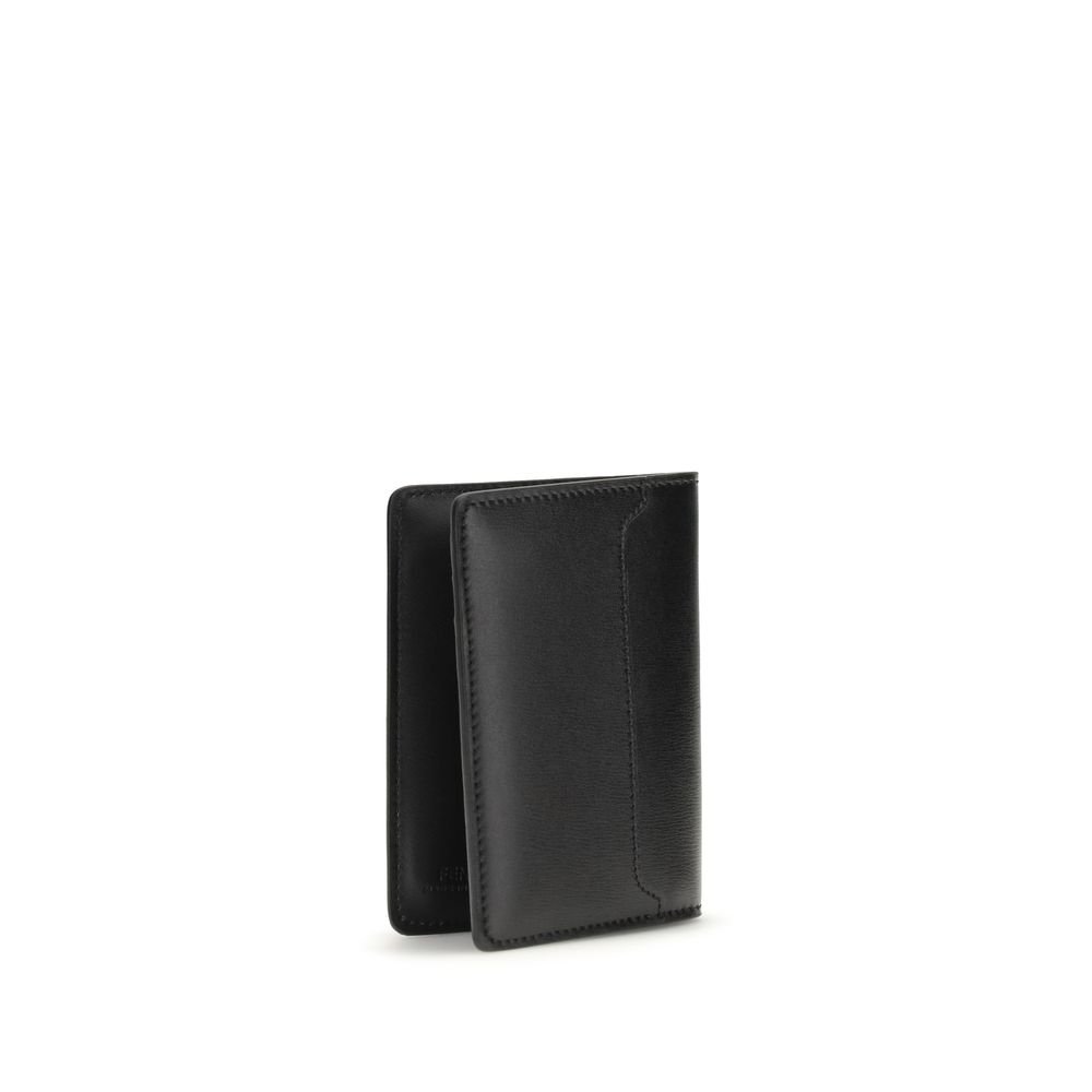 Fendi Black Calf Leather Bos Taurus Wallet - Image 2