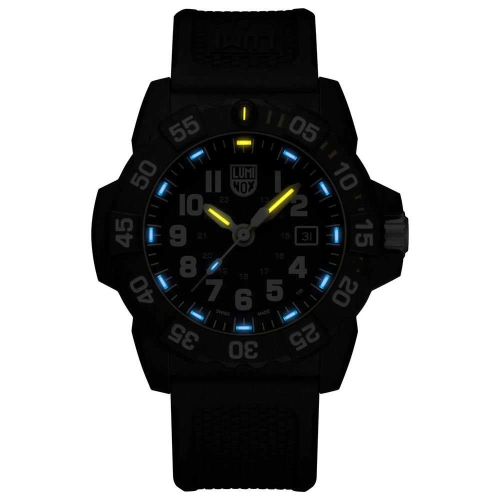 Luminox Black Rubber Sport Watch - Image 2