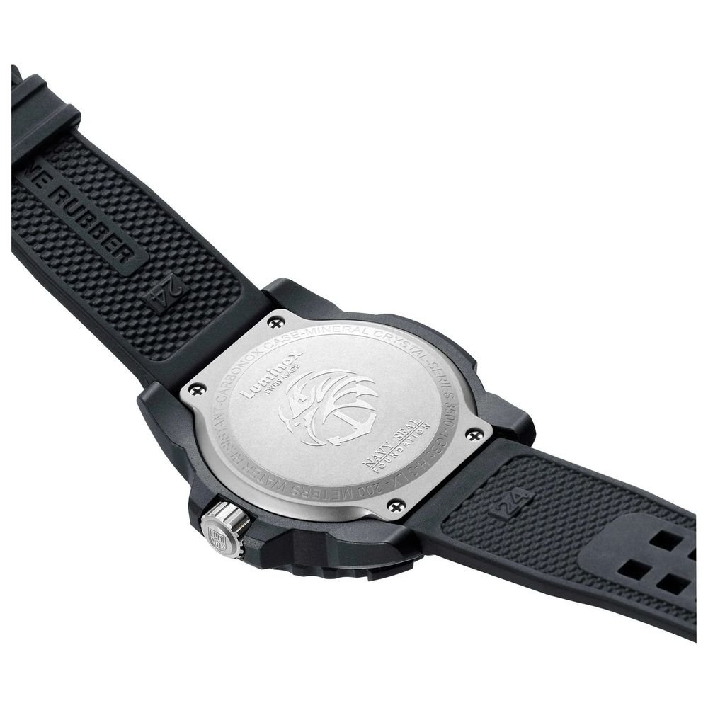 Luminox Black Rubber Sport Watch - Image 3