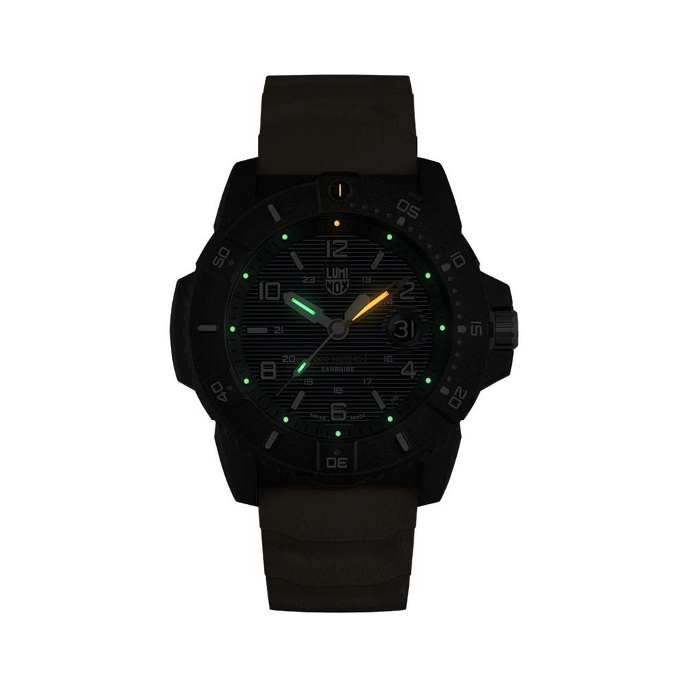 Luminox Orange Rubber Sport Watch - Image 2