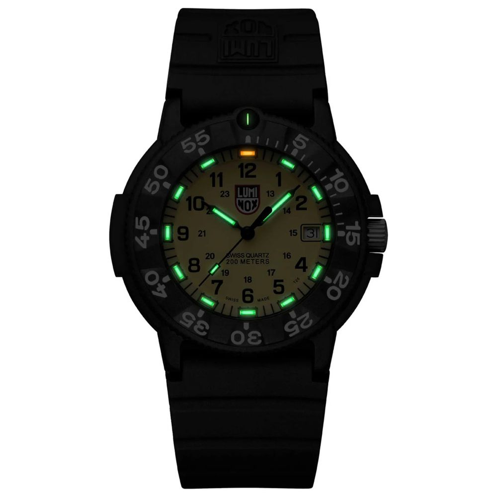 Luminox Black Rubber Sport Watch - Image 2