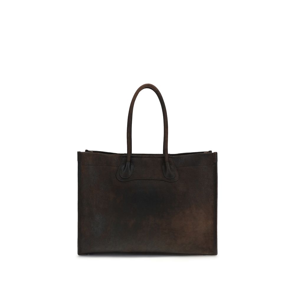 Vivienne Westwood Brown Lamb Ovis Aries Aries Shoulder Bag - Image 2