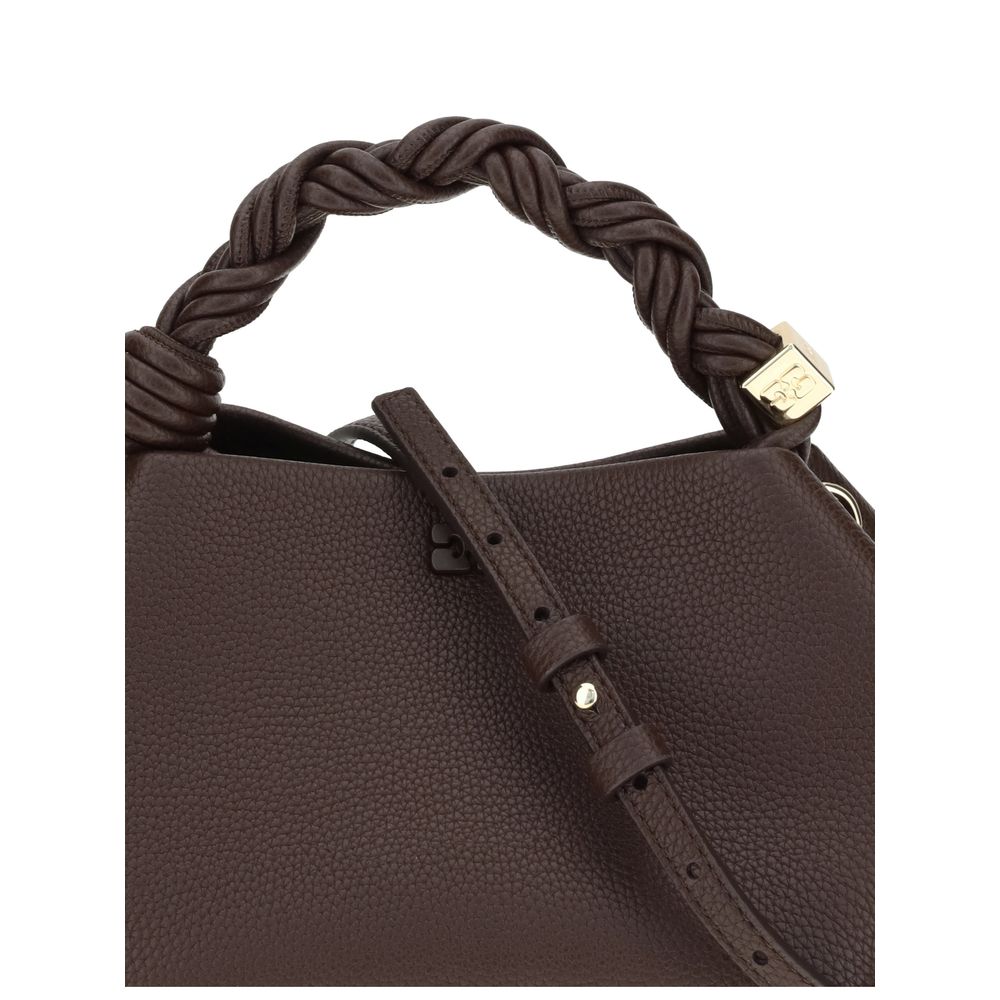 Ganni Brown Recycled Polyester Handbag - Image 4